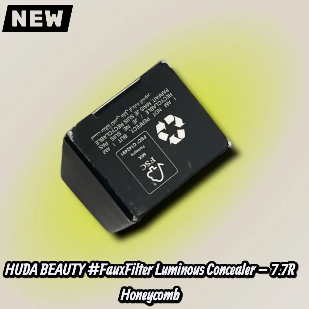 NEW HUDA BEAUTY #FauxFilter Luminous Matte Buildable Coverage Crease Proof Conce